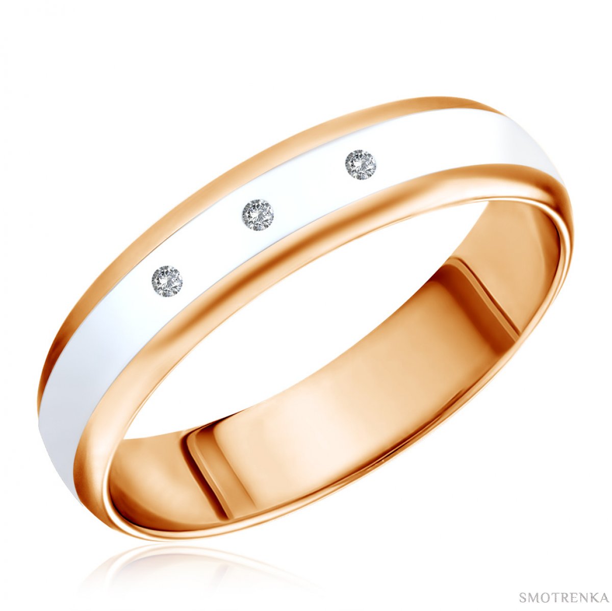 Бронницкий ювелир кольцо из желтого золота 55020252