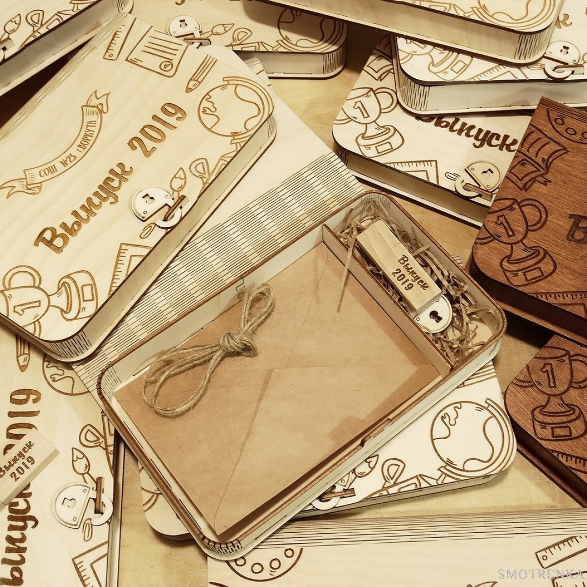 Wood Boxes